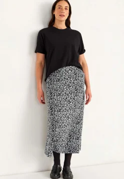 Jerseynederdel med svaj med lommer | Cellbes