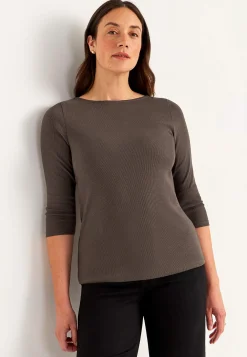 Jerseytop i økologisk bomuld