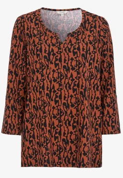 Jerseytop med 3/4 lange ærmer | Cellbes