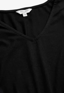 Jerseytop med 3/4 ærme | Cellbes