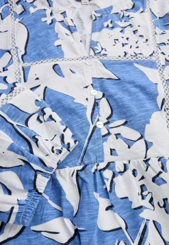 Jerseytop med boho stil