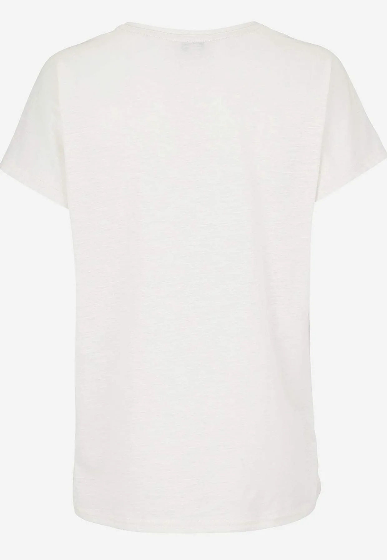 Jerseytop med korte ærmer