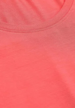 Jerseytop med korte ærmer