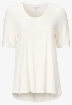 Jerseytop med korte ærmer