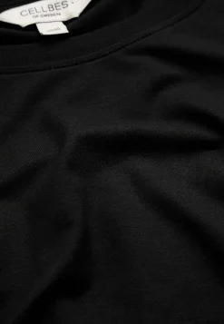 Jerseytop med korte ærmer