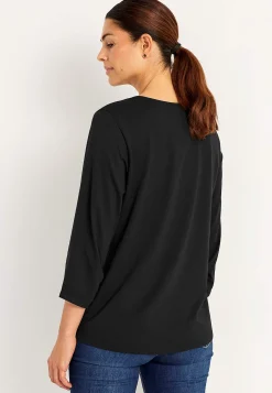 Jerseytop med rynkedetaljer | Cellbes