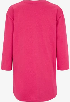 Jerseytunika i økologisk bomuld med lommer