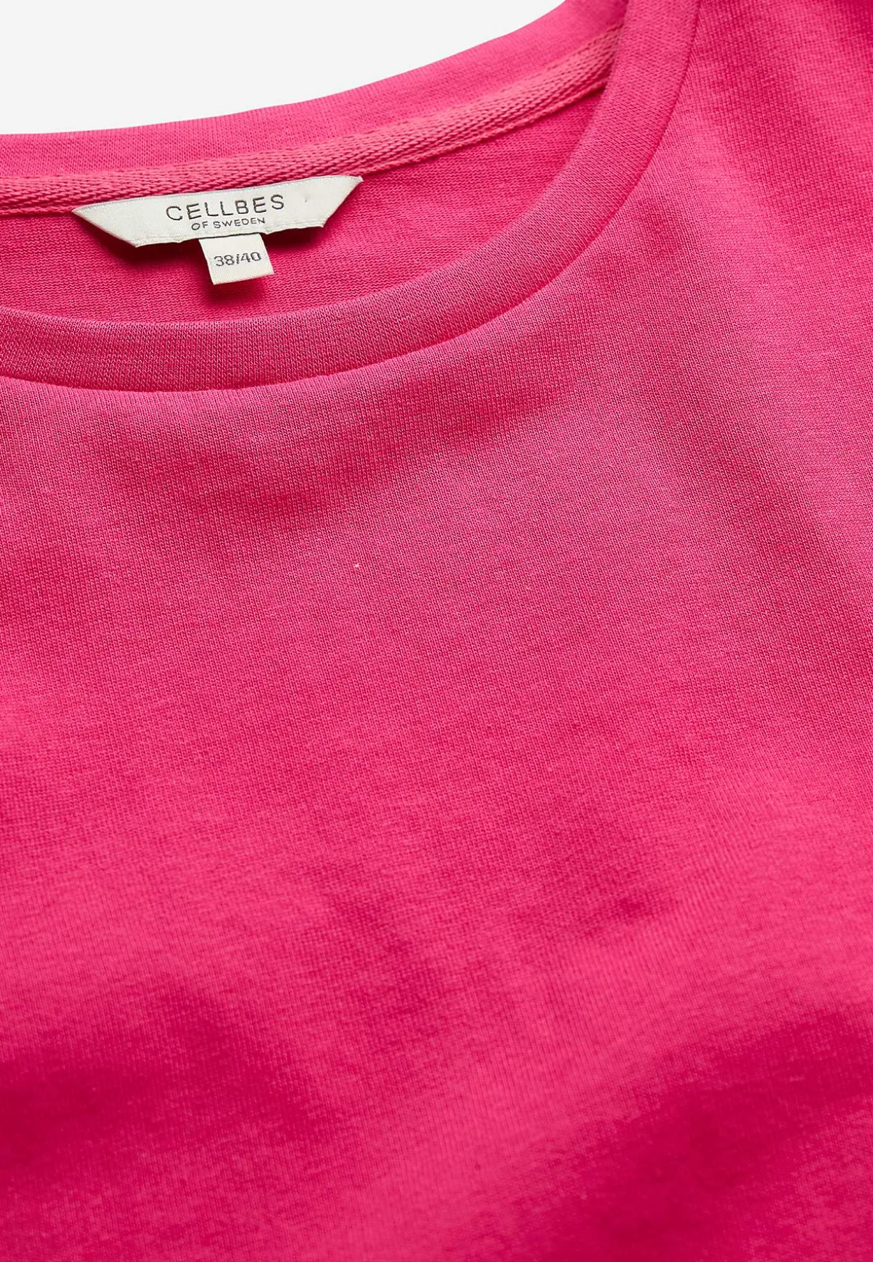 Jerseytunika i økologisk bomuld med lommer