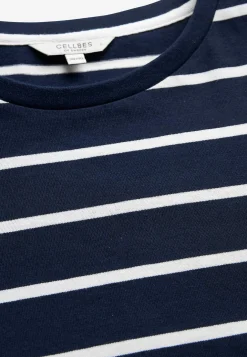 Jerseytunika i økologisk bomuld med lommer