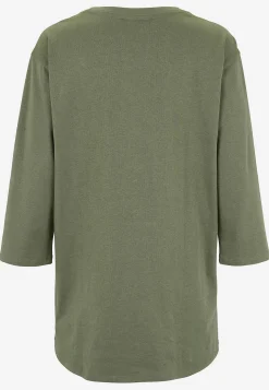 Jerseytunika i økologisk bomuld med lommer