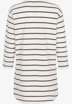 Jerseytunika i økologisk bomuld med lommer