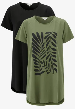 Jerseytunika i økologisk bomuld 2-pack