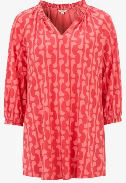 Jerseytunika med 3/4 lange ærmer