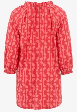 Jerseytunika med 3/4 lange ærmer