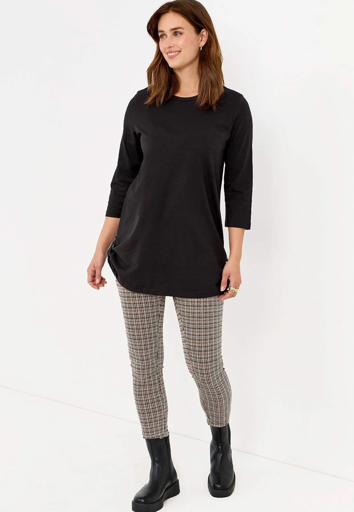 Jerseytunika med 3/4 ærme Alexia 2-pack | Cellbes