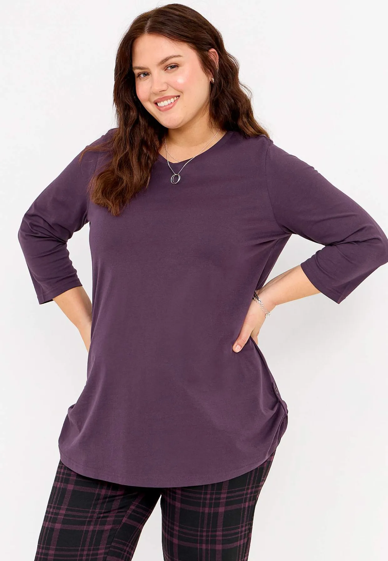 Jerseytunika med 3/4 ærme Alexia 2-pack | Cellbes