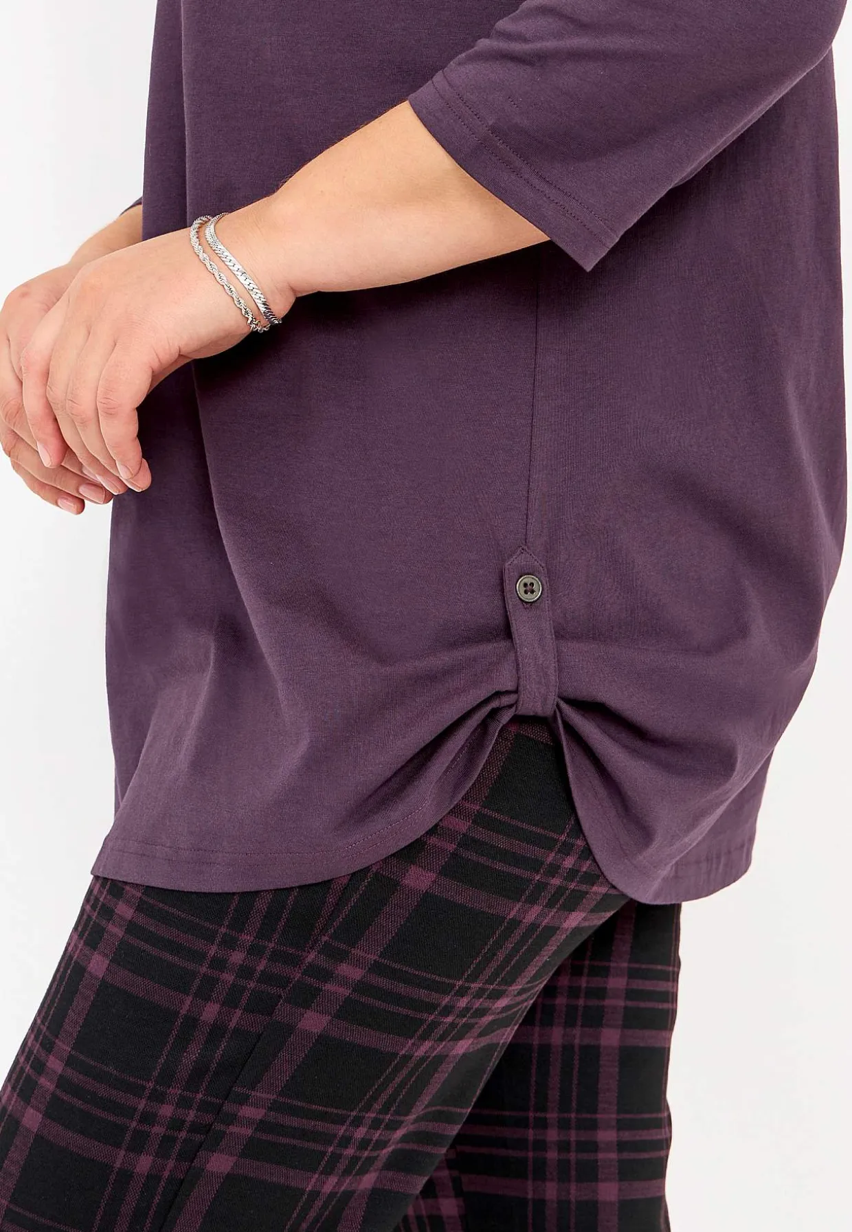 Jerseytunika med 3/4 ærme Alexia 2-pack | Cellbes