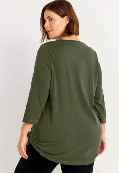 Jerseytunika med 3/4 ærme Alexia 2-pack | Cellbes