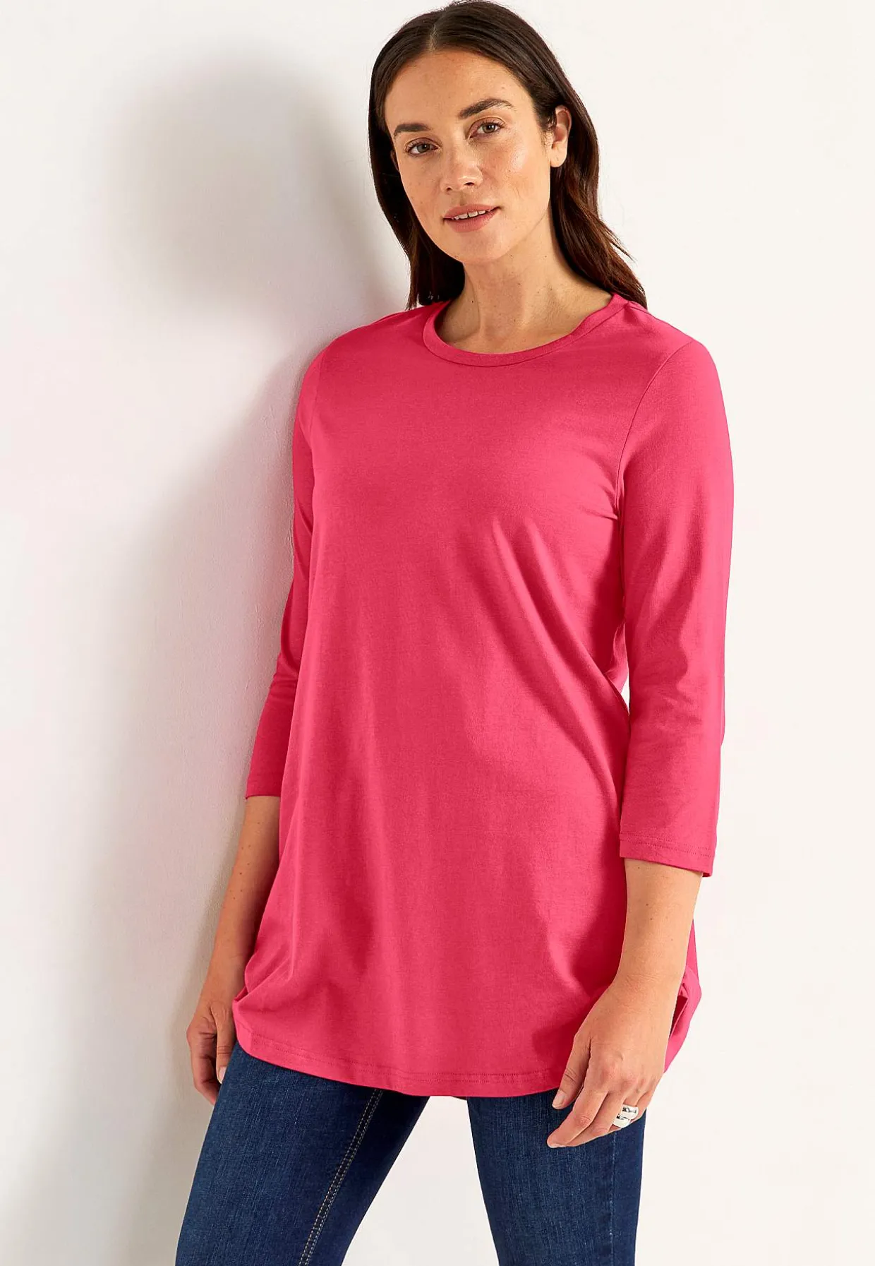 Jerseytunika med 3/4 ærme Alexia 2-pack | Cellbes