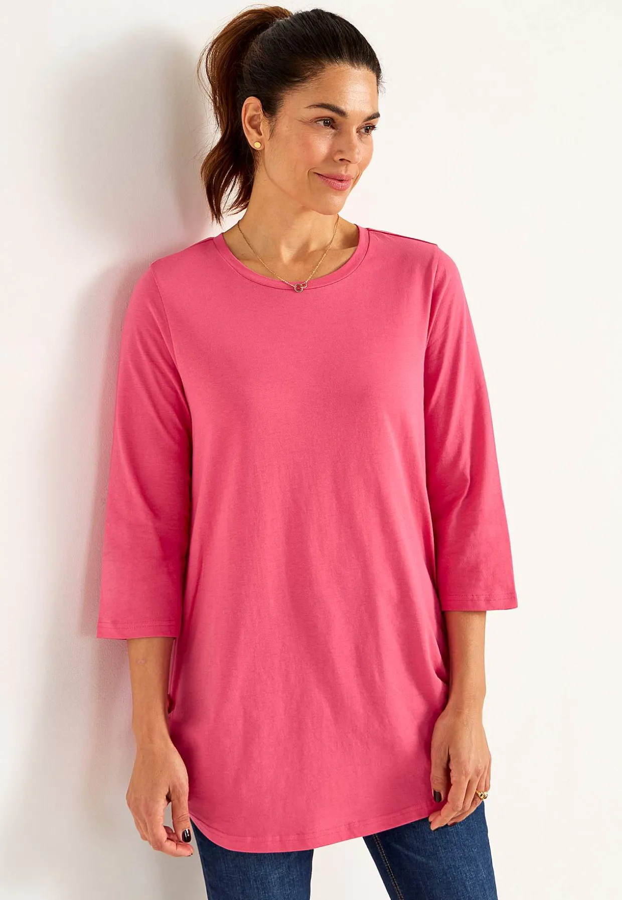 Jerseytunika med 3/4 ærme Alexia 2-pack | Cellbes