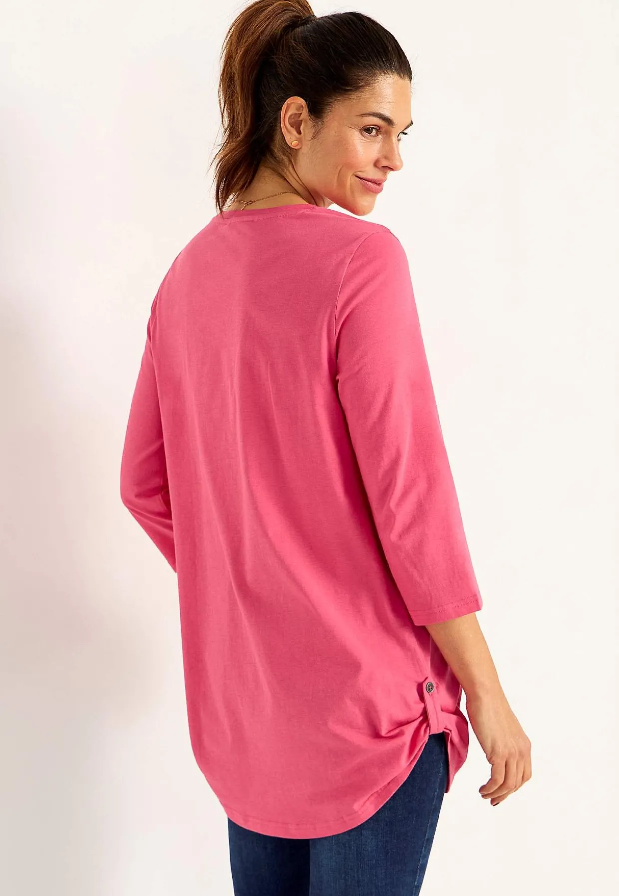 Jerseytunika med 3/4 ærme Alexia 2-pack | Cellbes