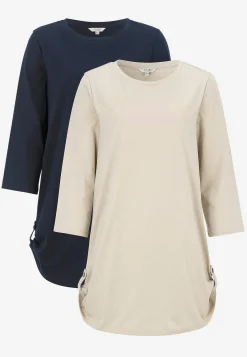 Jerseytunika med 3/4 ærme Alexia 2-pack