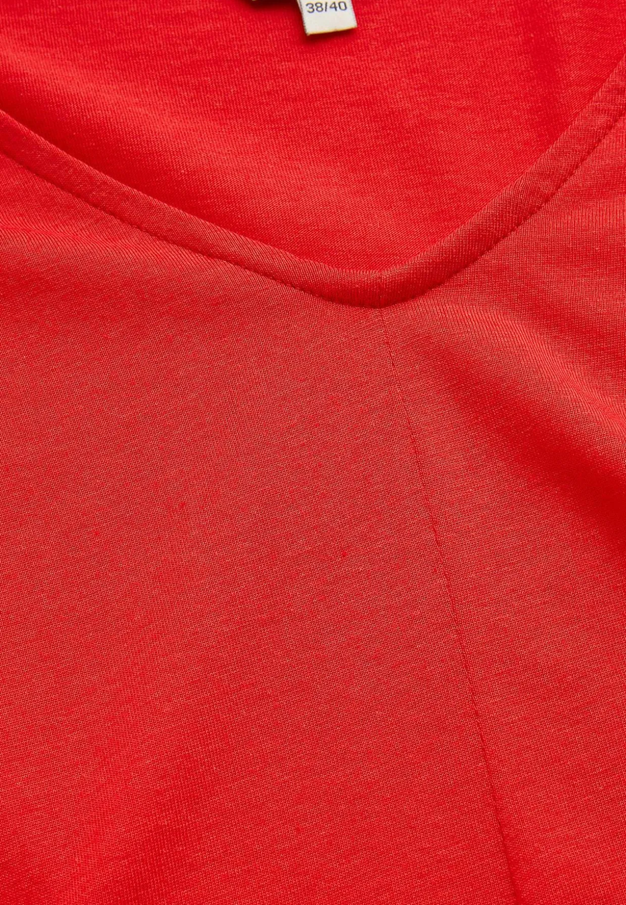 Jerseytunika med flatterende læg