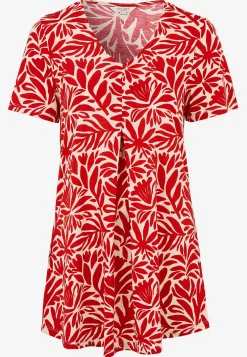 Jerseytunika med flatterende læg | Cellbes