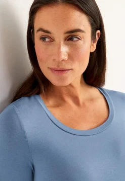 Jerseytunika med korte ærmer