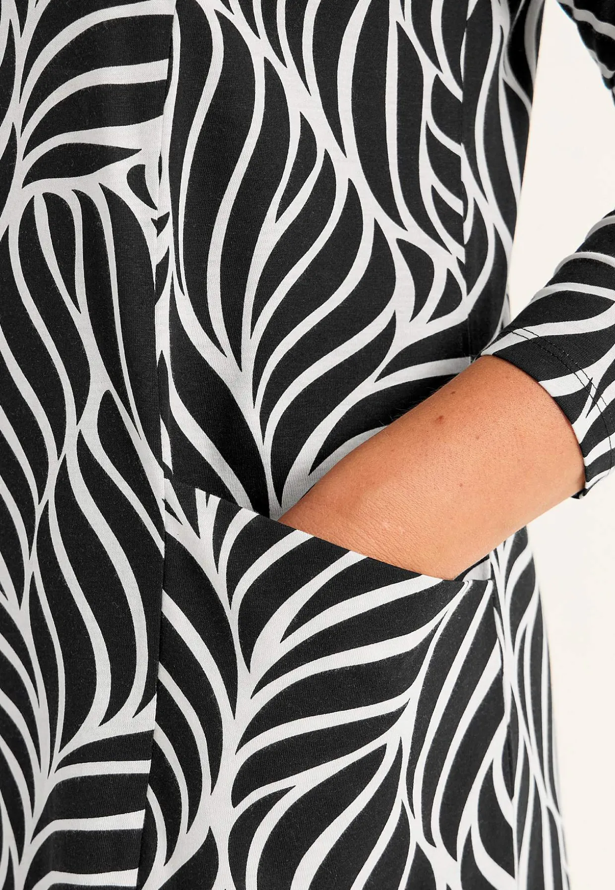 Jerseytunika med lommer