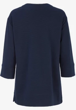 Jerseytunika med slidser