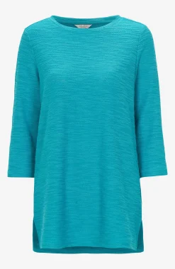 Jerseytunika med struktur