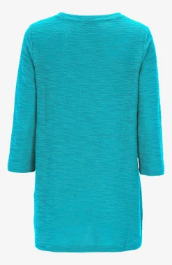 Jerseytunika med struktur