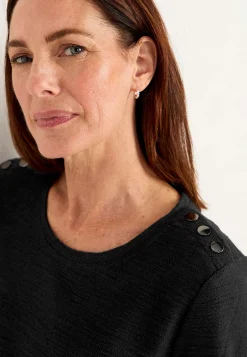 Jerseytunika med struktur