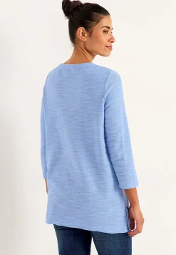 Jerseytunika med struktur