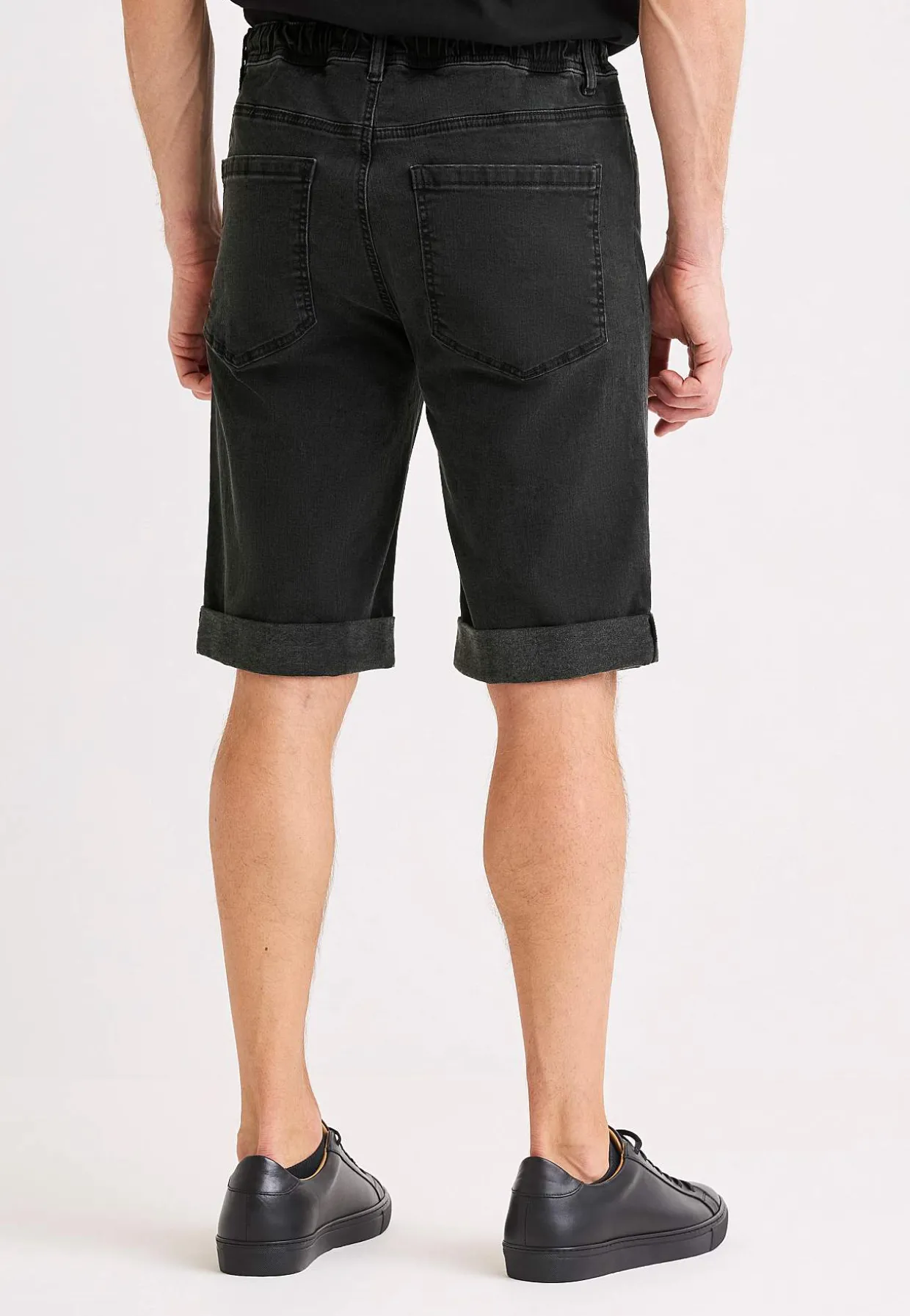 Joggershorts med elastisk talje