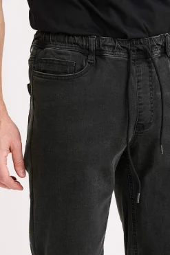 Joggershorts med elastisk talje