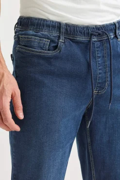 Joggershorts med elastisk talje