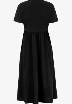 Kjole i poplin og jersey | Cellbes