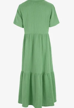 Kjole i rynket bomuld | Cellbes