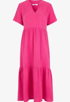 Kjole i rynket bomuld | Cellbes