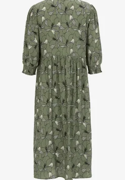 Kjole med et blomstermønster og struktur | Cellbes