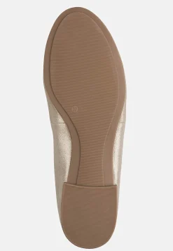 Klassisk ballerinasko i læder