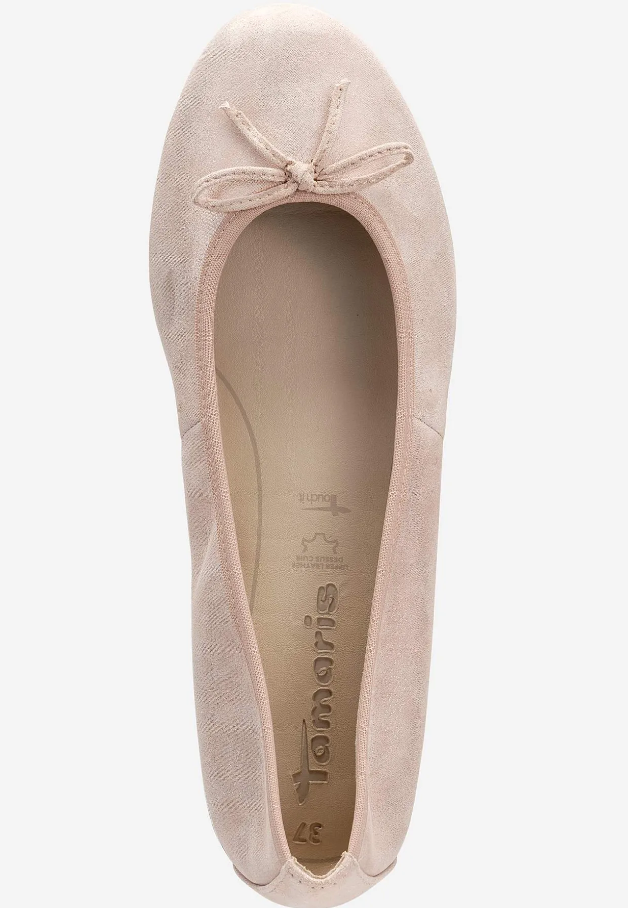 Klassisk ballerinasko i læder | Cellbes