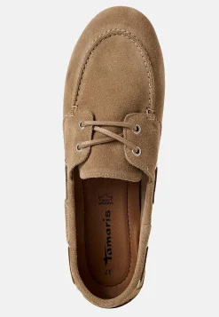 Komfortable ruskindsloafers med snøring | Cellbes