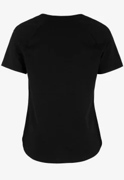 Kortærmet jerseytop i bomuld Alex