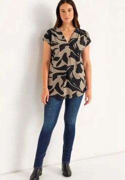 Kortærmet jerseytunika