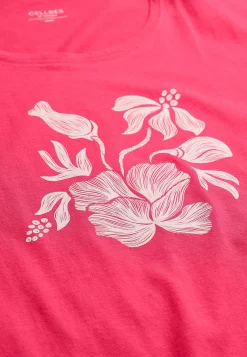 Kortærmet natkjole i jersey