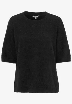 Kortærmet strikket trøje