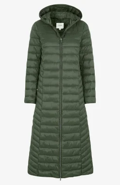 Lang letvægtsfrakke